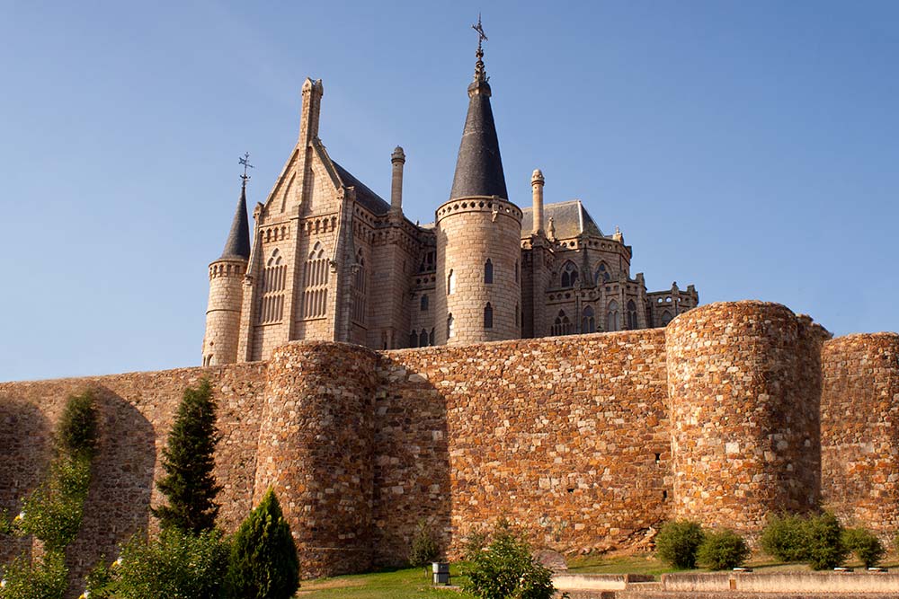 Roman wall in Astorga