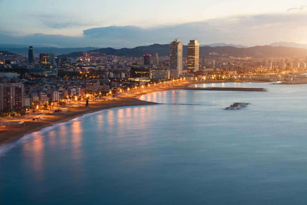 Barcelona beach
