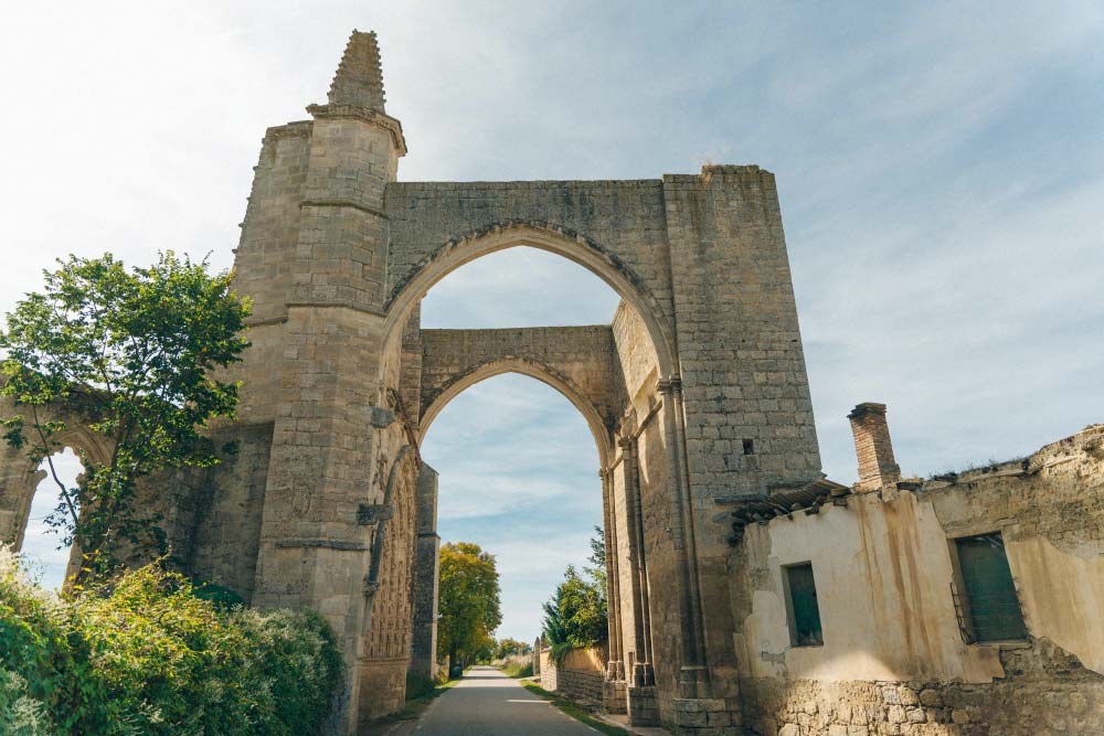 Ruins of San Antón in Castrojeriz