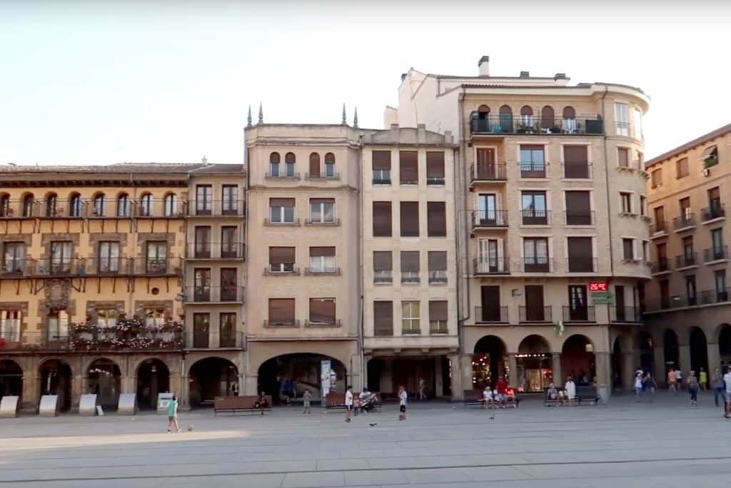 Plaza de los Fueros in Estella