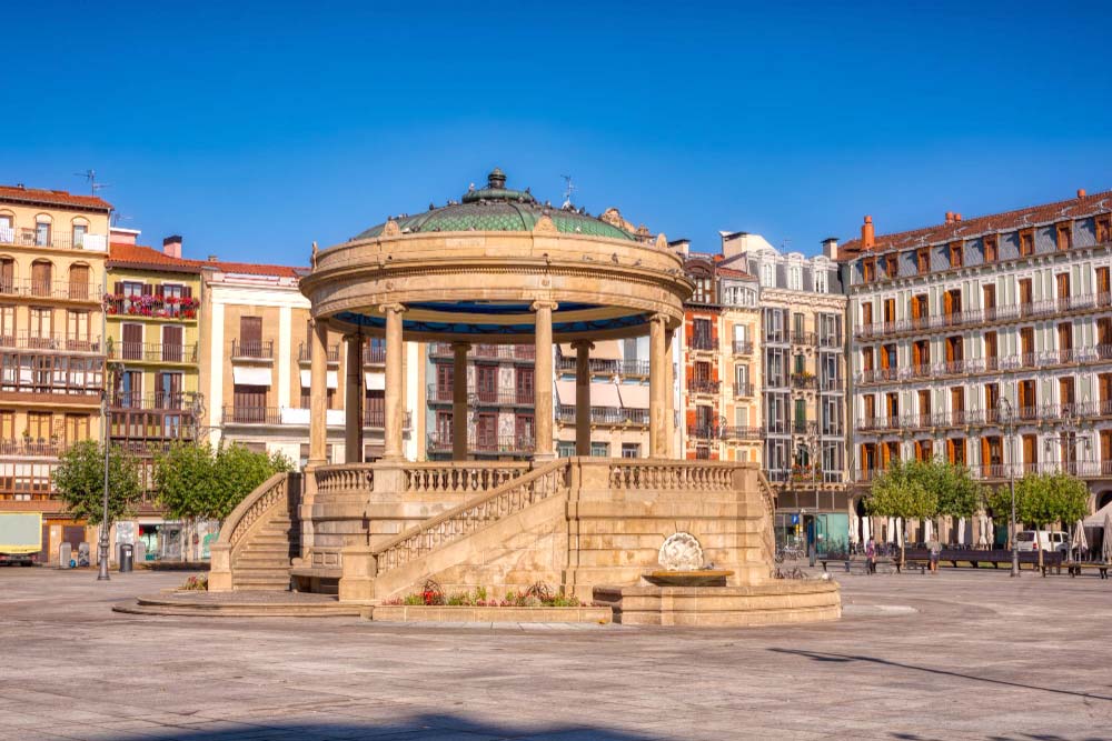 Castle Square in Pamplona