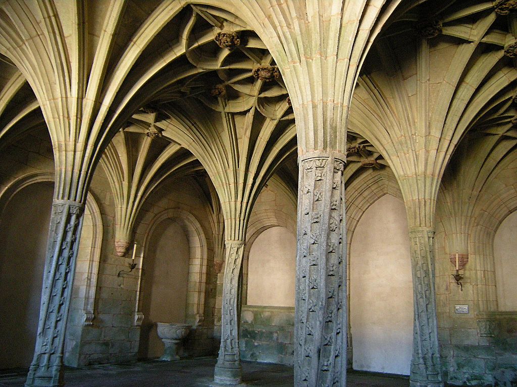 Oseira monastery chapter house