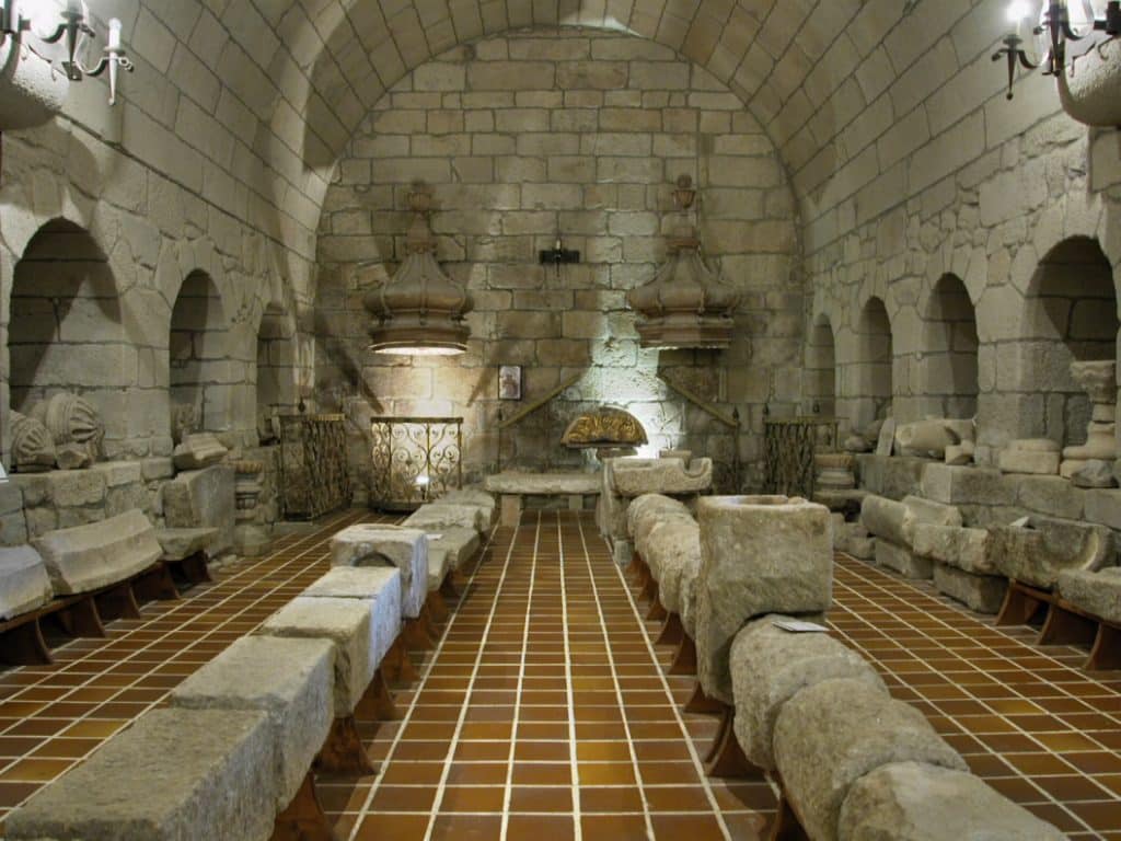 Oseira Monastery inside