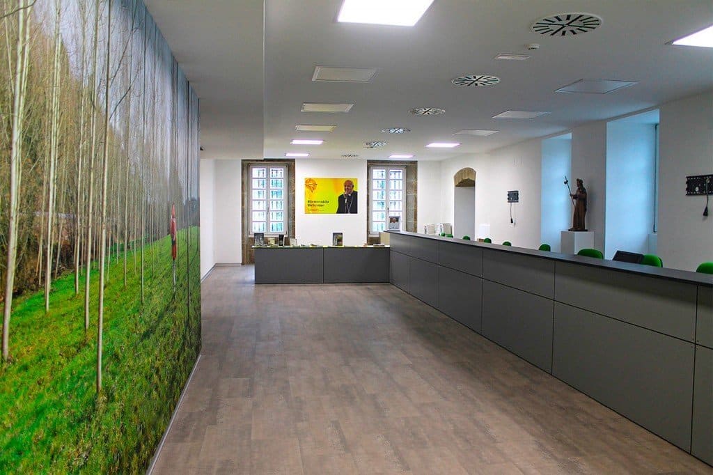 pilgrim's office reception