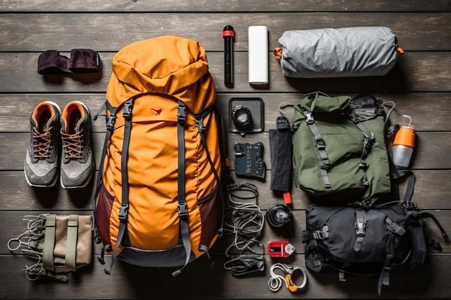 Backpack for sustainable tourism